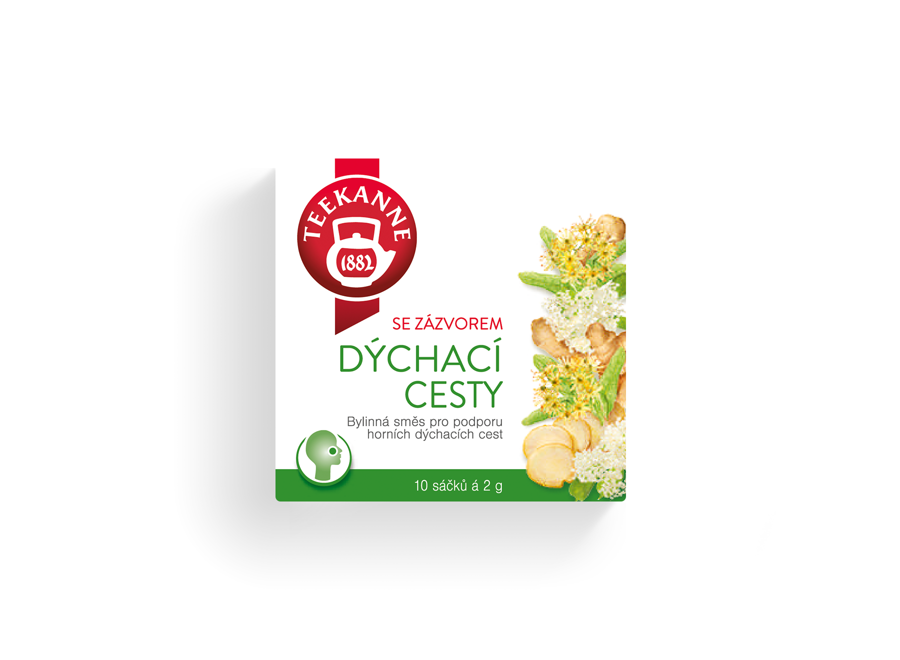 Hrdlo a dýchacie cesty so zázvorom