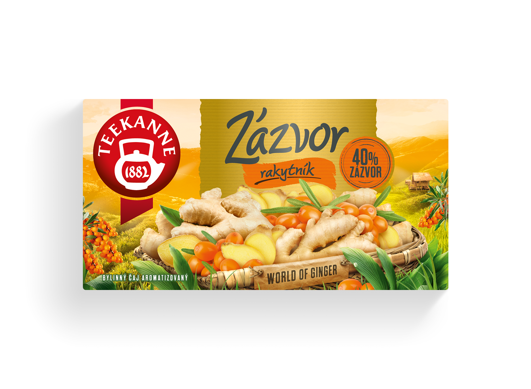 Ginger sea buckthorn